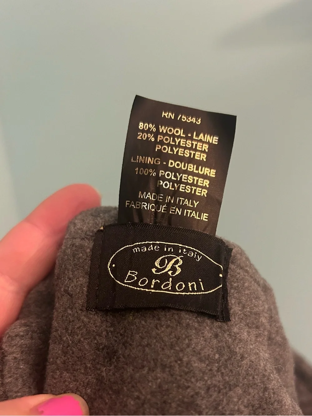 Bordoni offers welcome